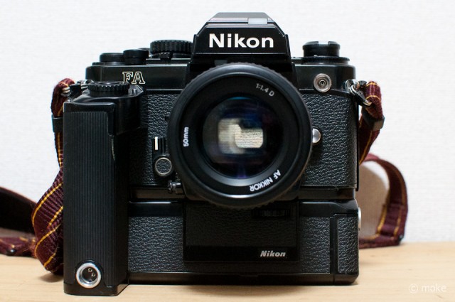 Nikon FA + MD-15 + Ai AF Nikkor 50mm F1.4D