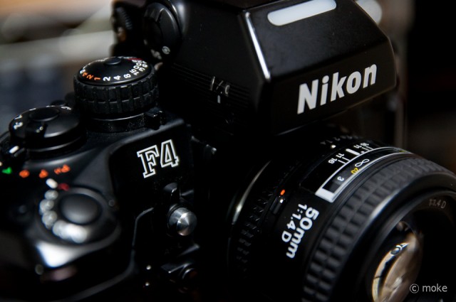 Nikon F4S + Ai AF Nikkor 50mm F1.4D